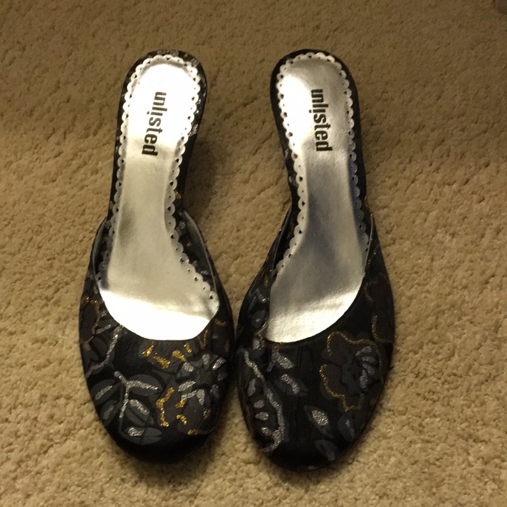 Unlisted Slip on heels size 7.5